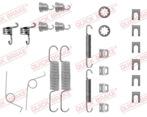 QUICK BRAKE Комплектующие, тормозная колодка 105-0611